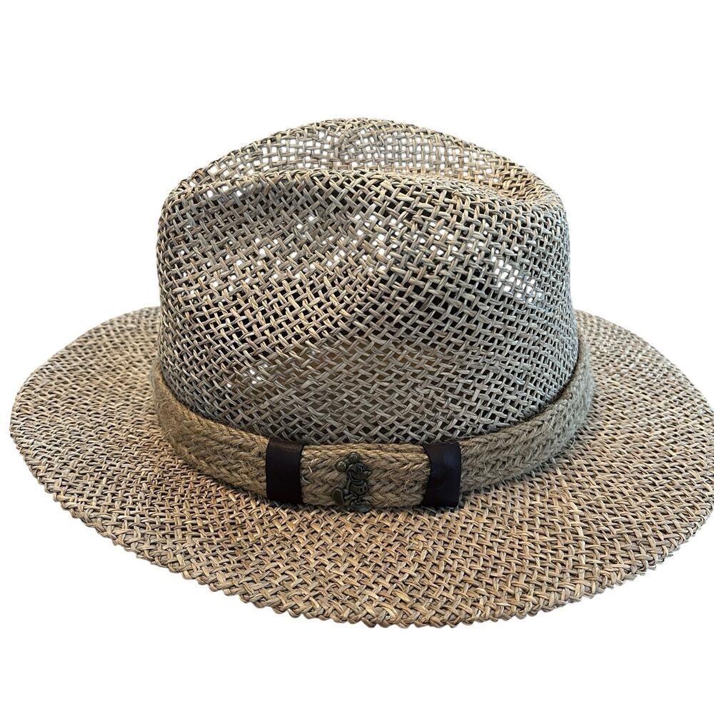 Disney World Safari Hat Mickey Disneyland Straw Cowboy Cowgirl Western Hat Adult